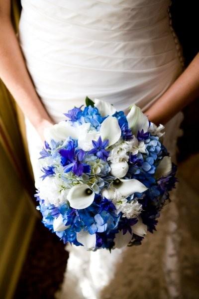 Bridal Blue Bouquet