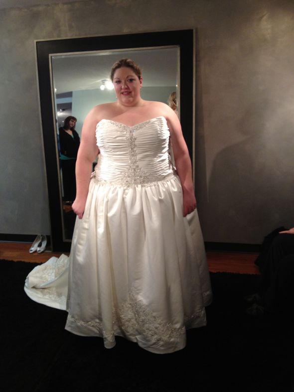 wedding renewal dresses plus size