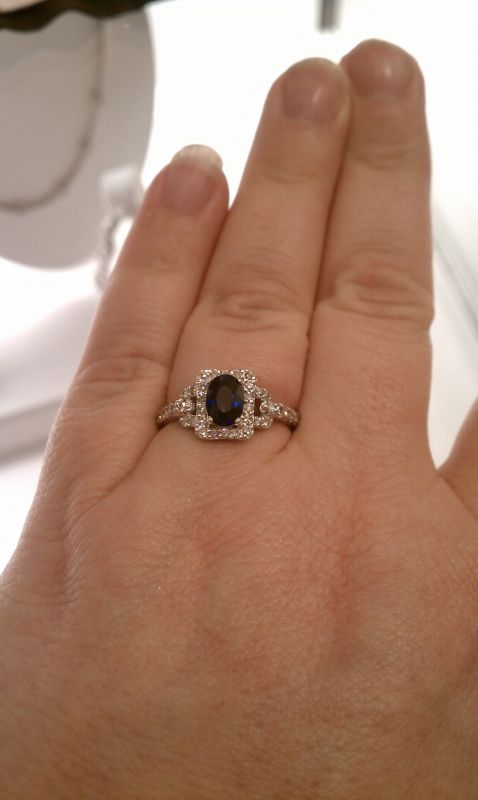 My Vintage Sapphire Engagement Ring Posted 1 day ago by mrsrigsby60 in 