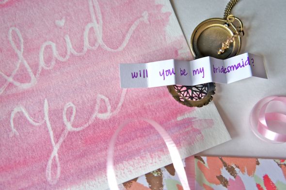 Will You be my Bridesmaid? :  wedding ask my bridesmaids bridesmaids diy engagement Will You Be My Bridesmaid