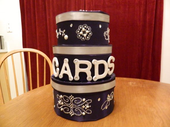 Purple & Silver Cardbox