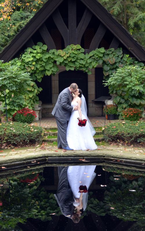 Our outdoor fall castle wedding! (Photo heavy) :  wedding autumn bridesmaids castle ceremony dress flowers inspiration makeup ohio outdoor purple red 141