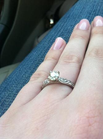 ArtCarved rings...share em! :  wedding ring artcarved 419361 10150787920477573 582867572 11140138 818642702 N1