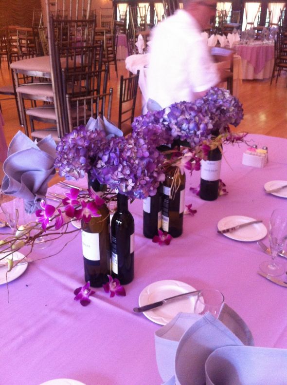 My unique centerpieces!
