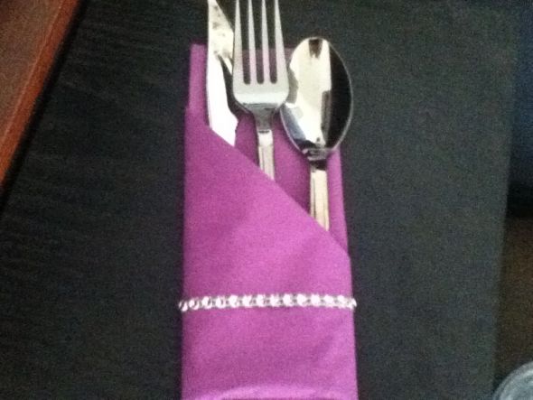 Silverware pockets