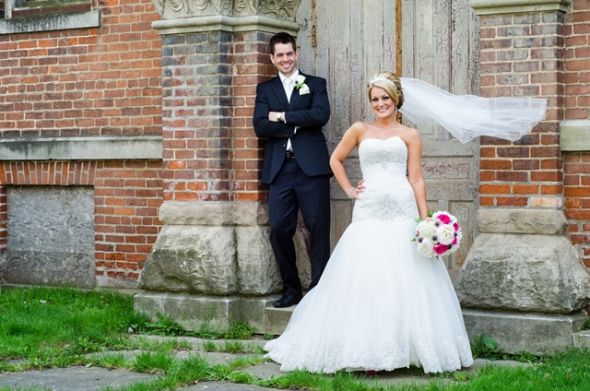 My Handson Groom and I on our Weddin
