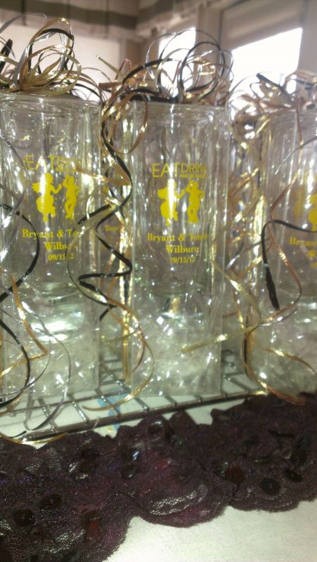 Shot glass favors