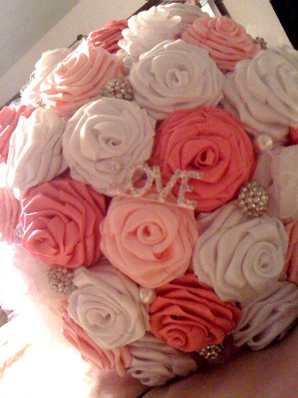Ribbon Rose Bouquet