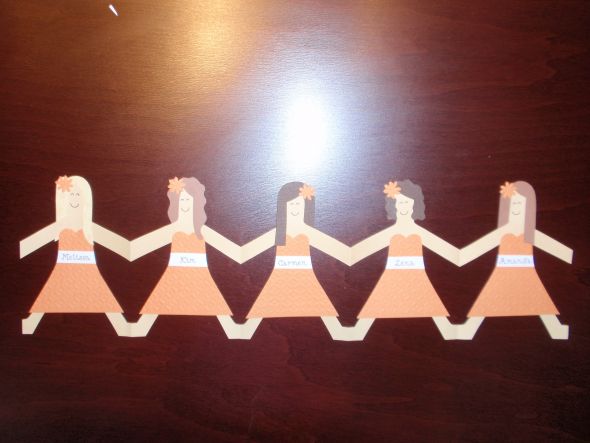 Will you be my bridesmaid? Paper Dolls