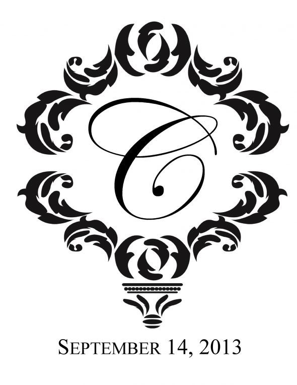 My DIY Wedding Monogram