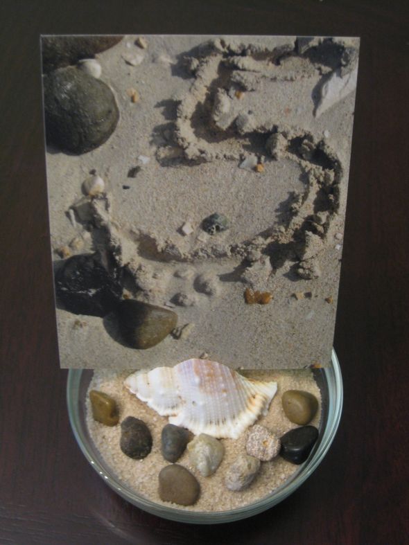 Beach Theme Table Numbers