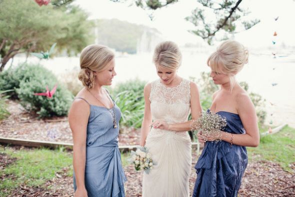 Vintage - Runway - Lace and Chiffon - Illusion neck and back Tadashi Shoji dress :  wedding ceremony dress inspiration ivory reception Carly Michael Wedding By Kellee Walsh 45600x