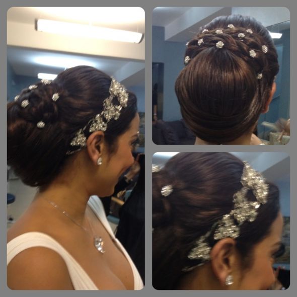 My wedding hair