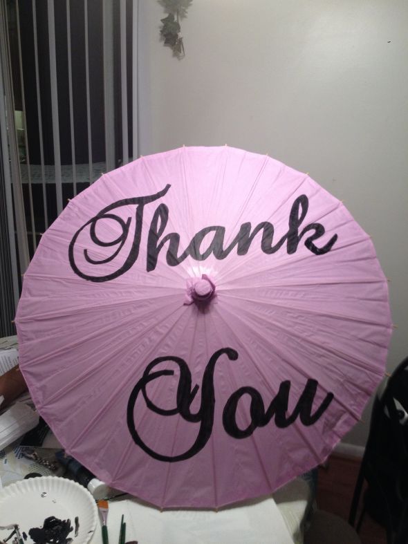 diy parasol