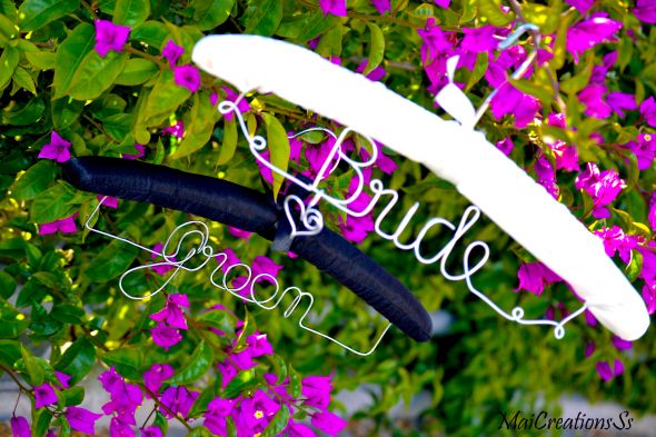 Deluxe Personalized Bridal Hangers :  wedding black blue bouquet bridal hanger bridesmaids brown cake ceremony custom diy dress engagement flowers gold green inspiration invitations ivory jewelry makeup name hanger navy orange personalined pink purple reception red ring shoes silver teal wedding dress white yellow DSC 0001