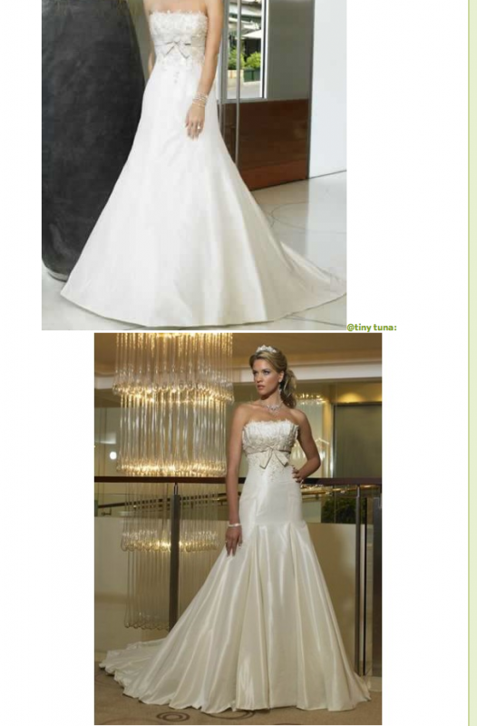 A-LIne Vs. Mermaid