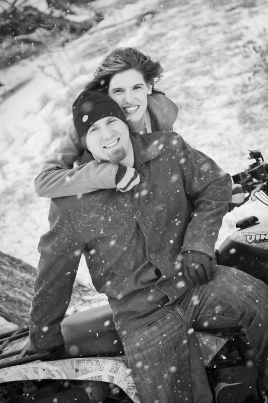 Blizzard..Of Love :  wedding engagement engagements photography pictures snow winter Adam  Kristi Engagement 123