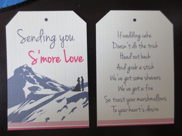S'more favors poem