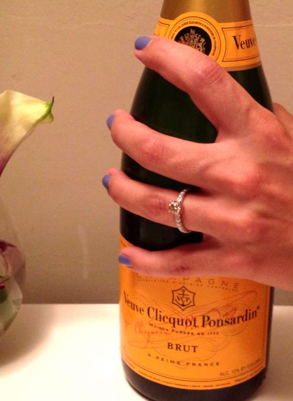 Proposed on our one-year anniversary of moving away