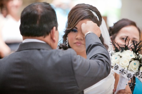 Wedding day makeup