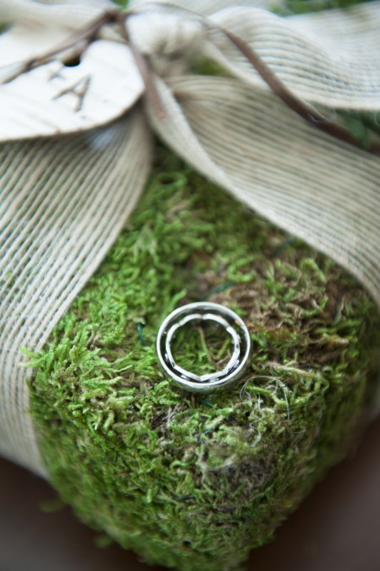 Our custom palladium wedding bands a