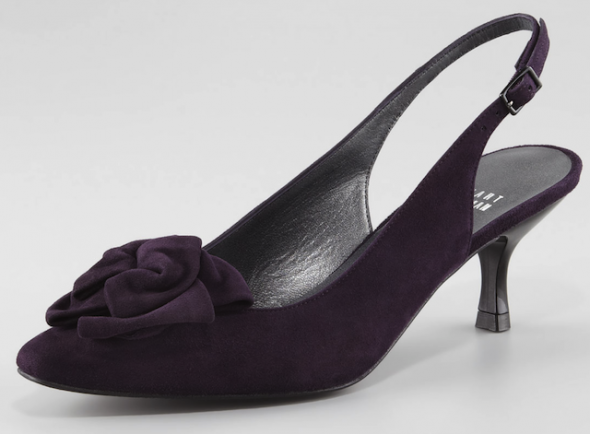 Dark purple shoes outlet low heel