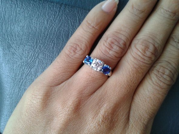 Texas to Albuquerque, Roswell, Las Vegas, & suprise proposal 11/14/11 :  wedding engagement friendship fun hiking love proposal ring sapphire trip 2011 11 19 16.16.21