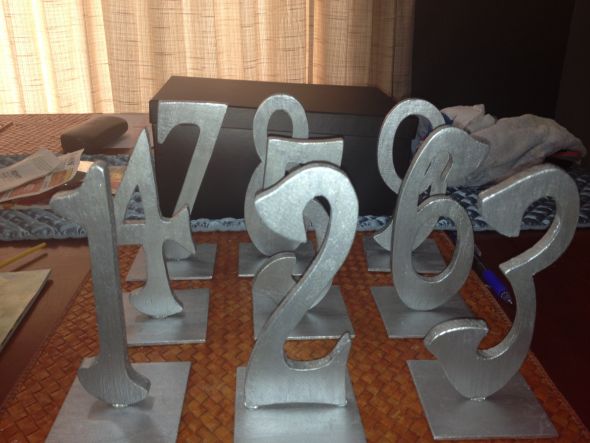 table numbers, yay