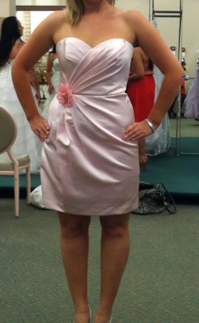 Bridesmaid dresses are in.