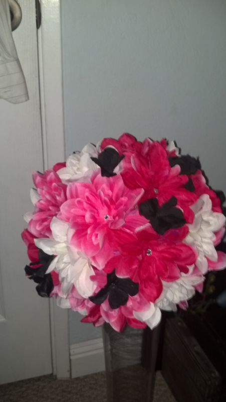 DIY centerpiece (no styrofoam ball) 