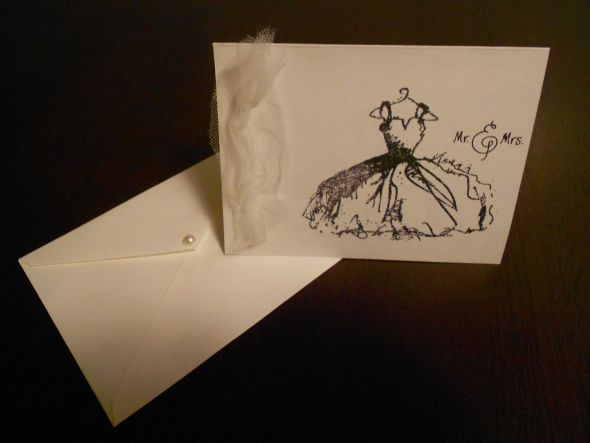 Victorian Bride Cards