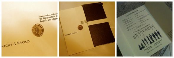 Ceremony Program