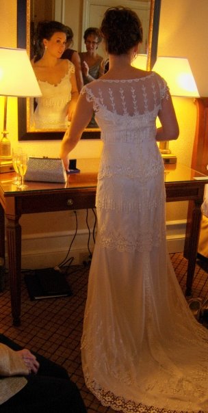 Show Off Dresses with UNIQUE backs :  wedding Another Back View