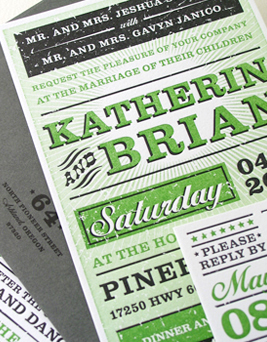 Let's share Invitation Inspiration! : wedding invitation inspiration PosterLarge