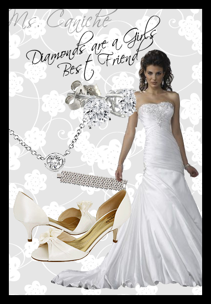 Show me your WHOLE wedding look! : wedding dress Caniche