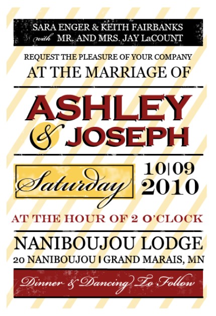Can I see your invitations bee's? : wedding paper invitations stationary Il 430xN.73739188
