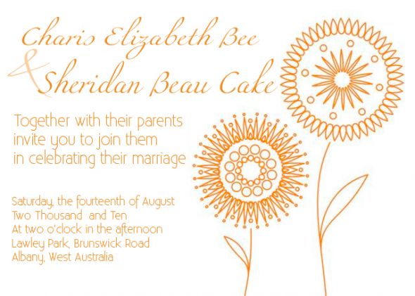 What font looks best on our invite ? :  wedding Invite