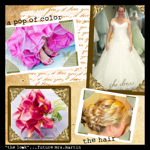 Show me your WHOLE wedding look! : wedding dress Martin