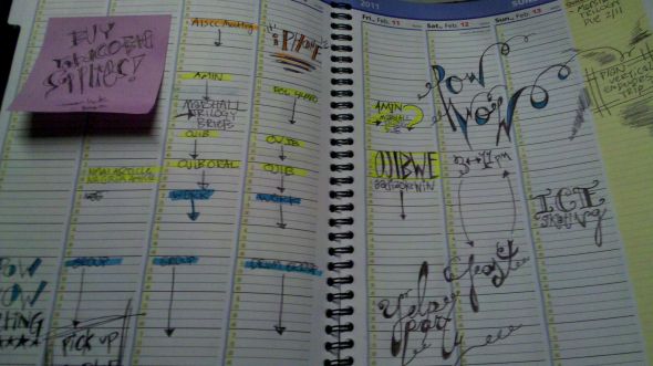 5 NWR Random things about you & your SO:  Feb. edition :  wedding Planner