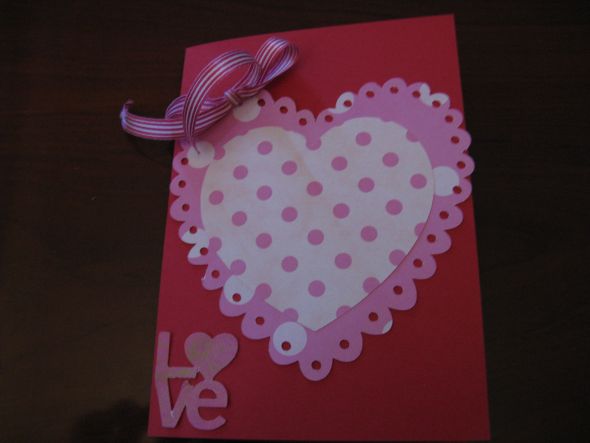 Show us your Valentine's Day Cards!! :  wedding valentines day card valentines day cards home made cards IMG 7974
