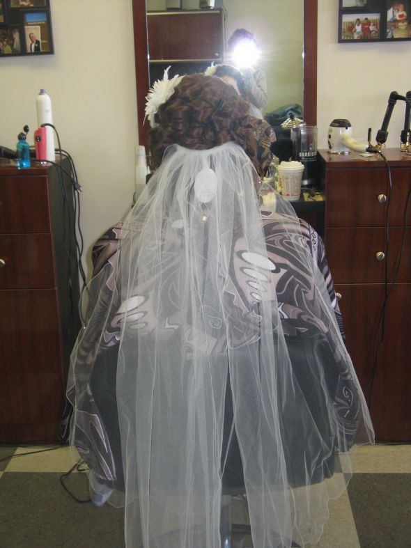My hair and makeup trial! :  wedding hair and makeup trial hair trial makeup trial hair makeup bridal trial IMG 8138