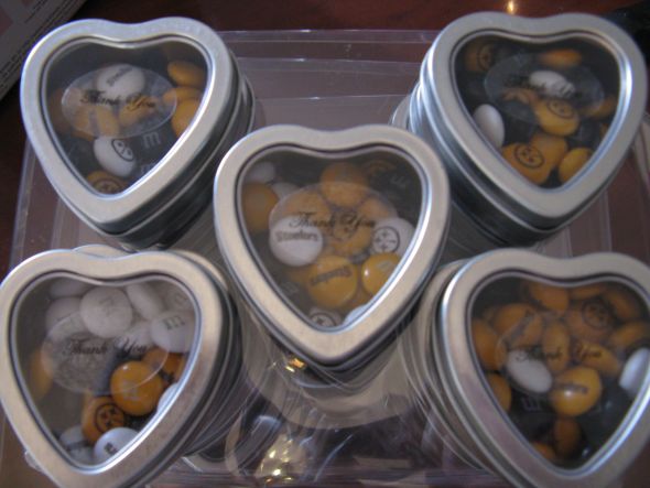 Our FAVORS! :  wedding favors mms 1 personalized mm pittsburgh steelers lotto ticket lucky in love michaels IMG 8666
