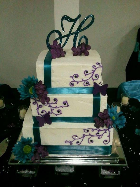 Our wedding cake