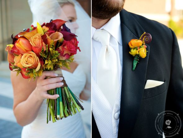 Fall Bouquets :  wedding 018