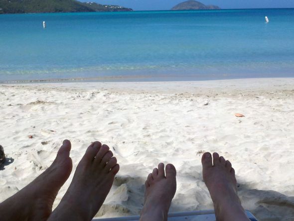 Getaway destination in US or Caribbean? :  wedding travel Magens Beach