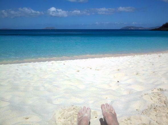 Getaway destination in US or Caribbean? :  wedding travel Trunk Bay SJVI