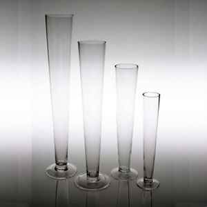 Glass Vases. Cylinders . Trumpets. :  wedding cylinder vase trumpet vase white vase black vase centerpiece wholesale prices black inspiration ceremony flowers diy reception 3n53k63o45Z65W05U3b2463a6c5ffb7231f04
