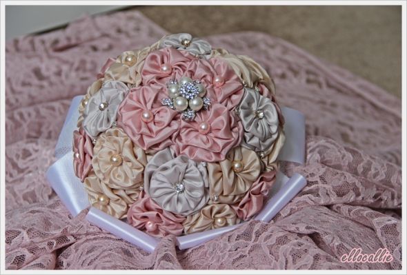First draft of bridesmaid bouquet