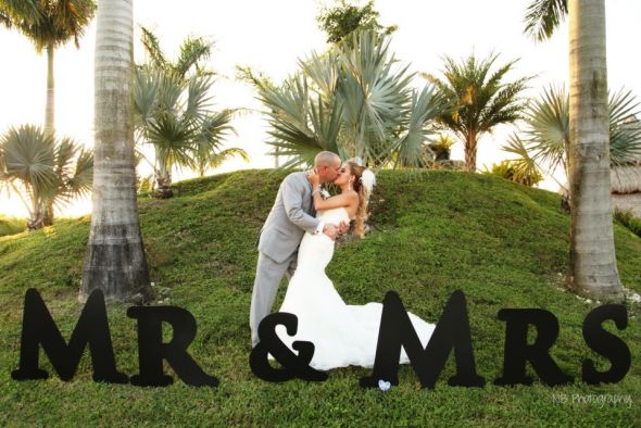 We tied the knot!! Officially a Mrs.