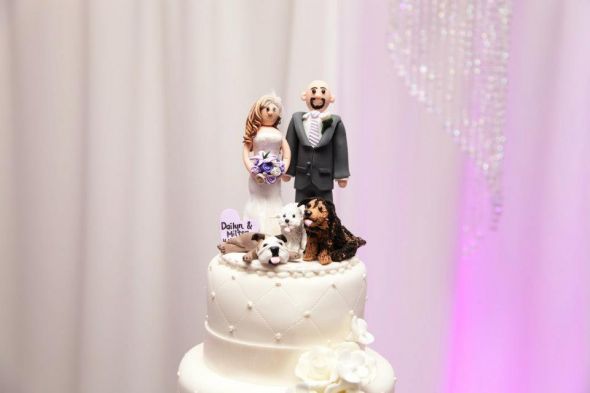Mr. and Mrs. Tuned- Our Cake Topper 